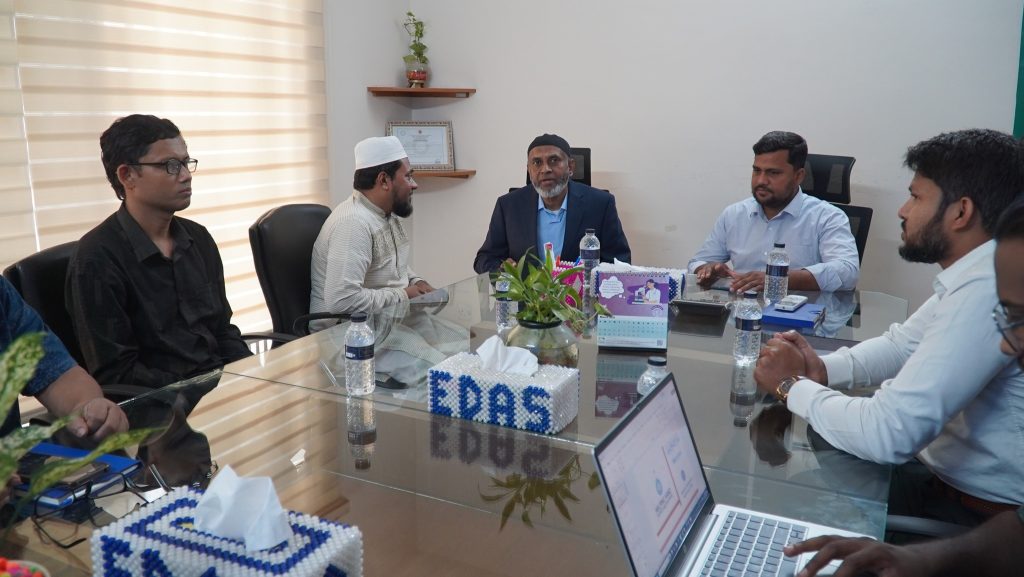 HHRD Area Manager Visits EDAS Dhaka Office