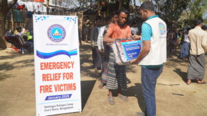 EDAS Extends Emergency Support to Camp-16 Fire Victims