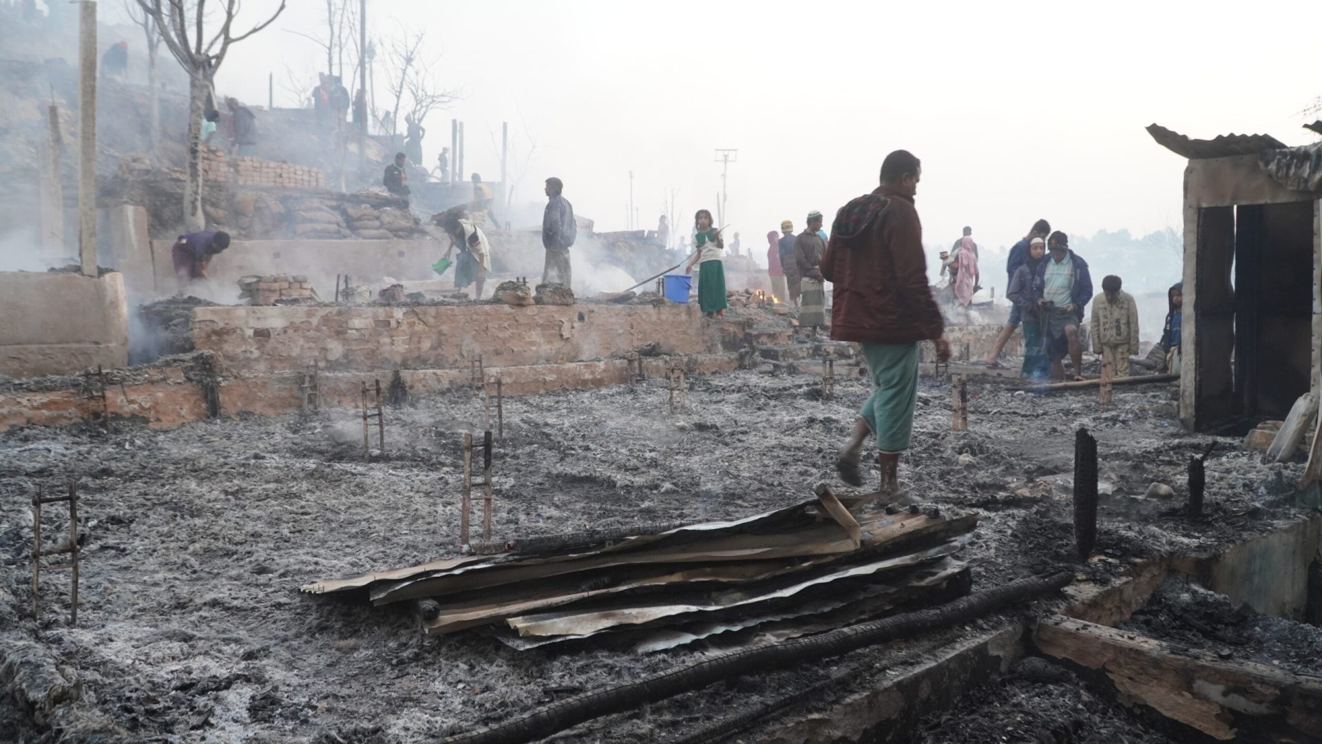 Fire Incident in Rohingya Camp: EDAS Stands in Solidarity