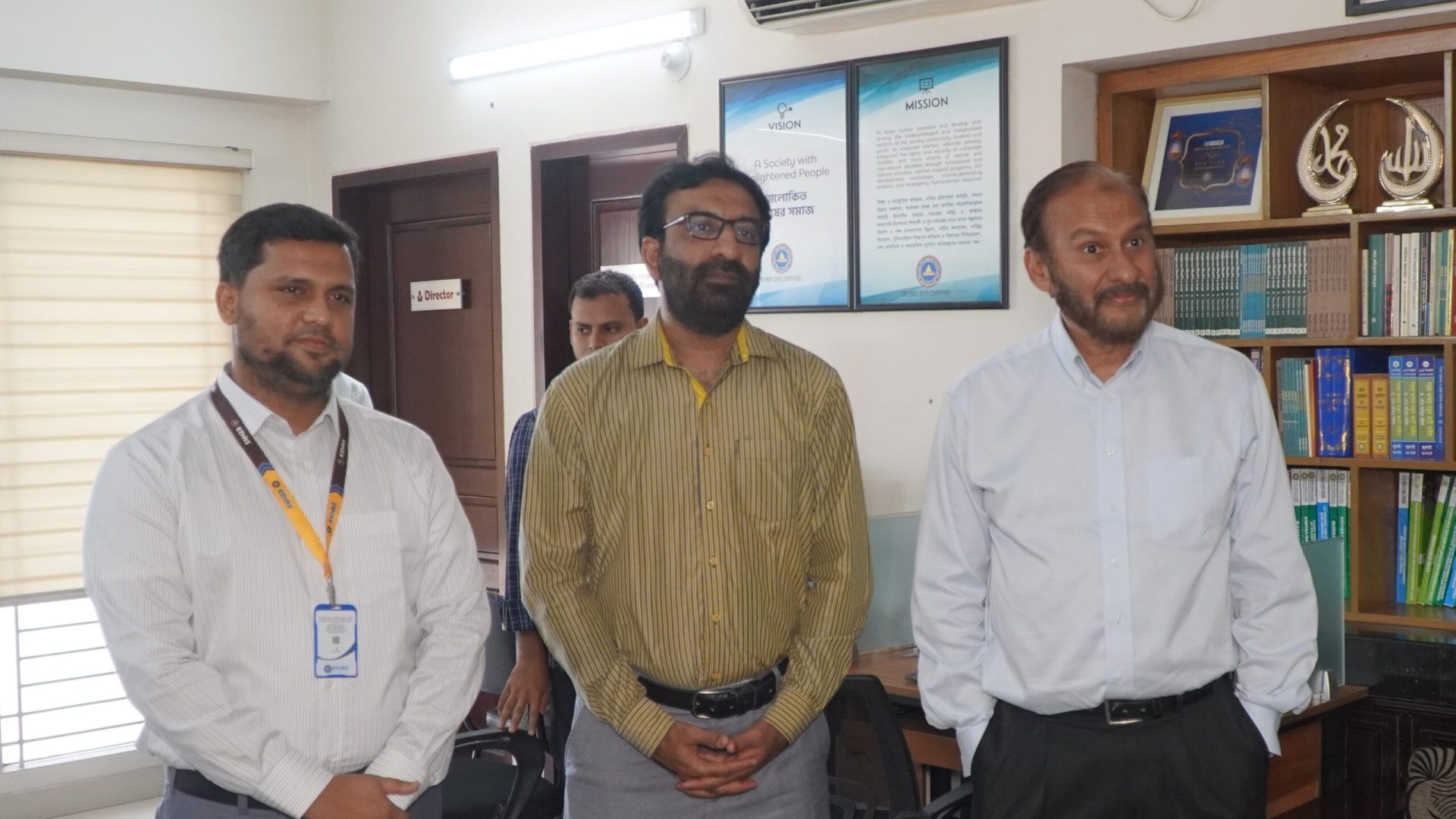 HHRD CEO Visit EDAS Dhaka Office